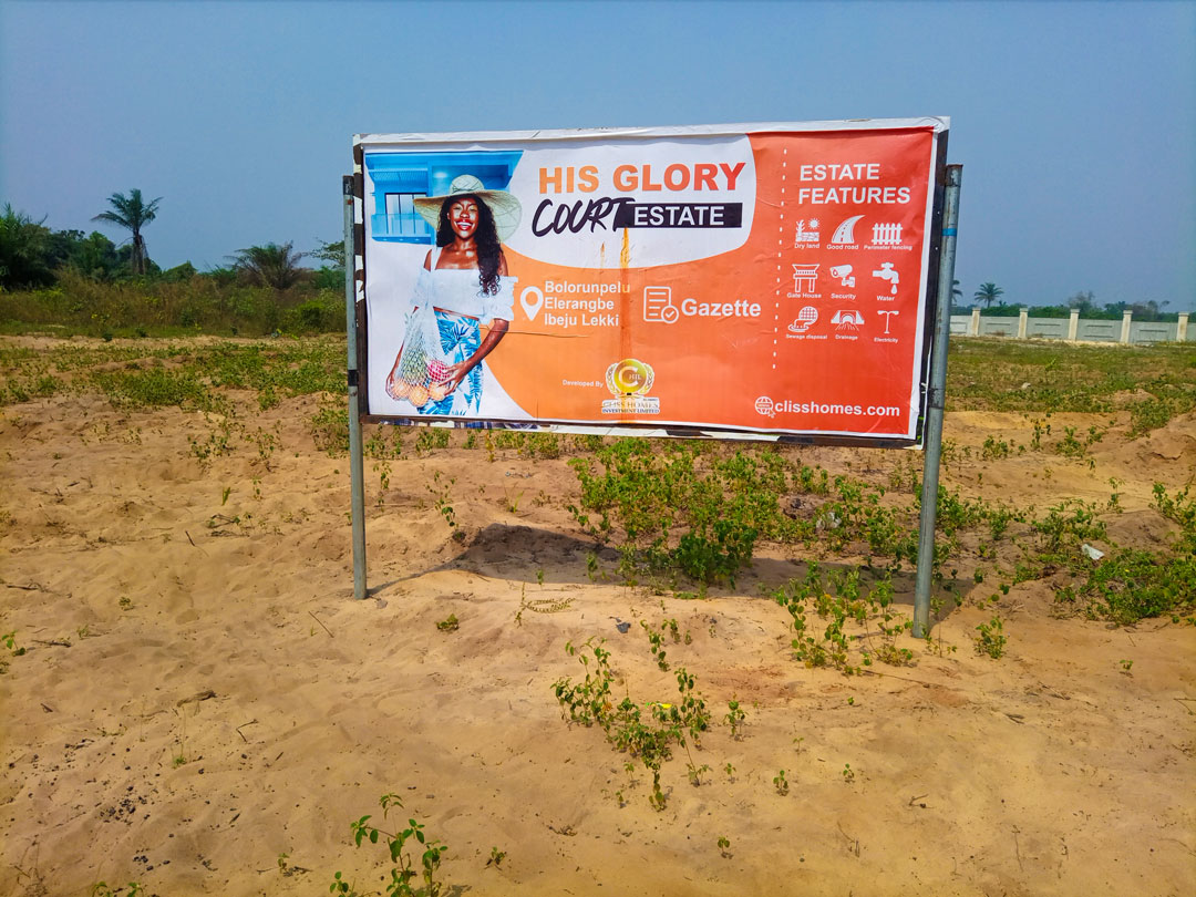 Land For Sale In Ibeju-Lekki close to the proposed international airport with payment plan