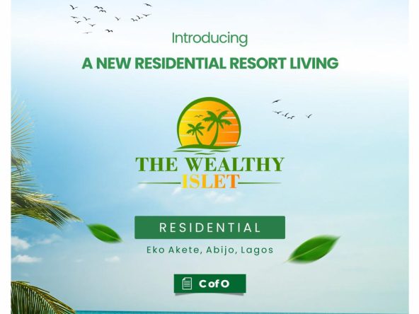 Wealthy Islet | Abijo GRA | Beachfront Estate for sale