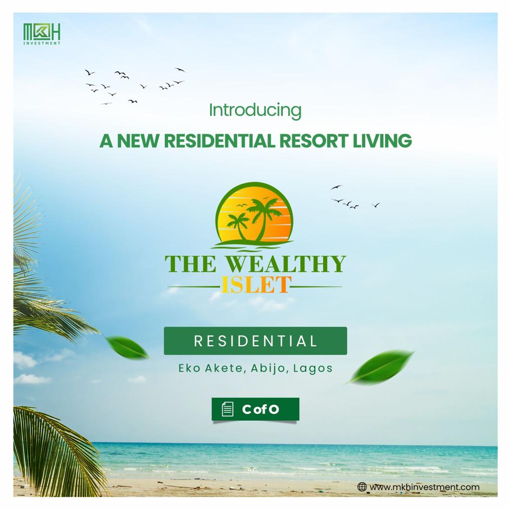 Wealthy Islet | Abijo GRA | Beachfront Estate for sale