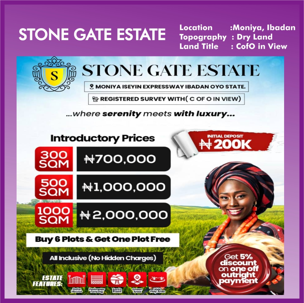 land for sale in Ibadan